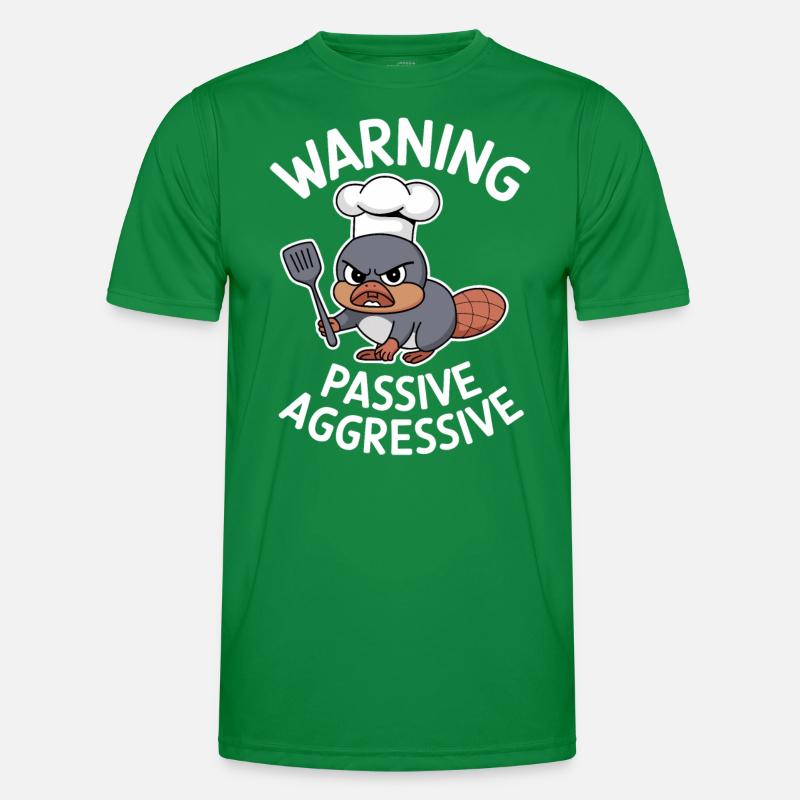 Attention Cuisson passive agressive T-shirt sport Homme