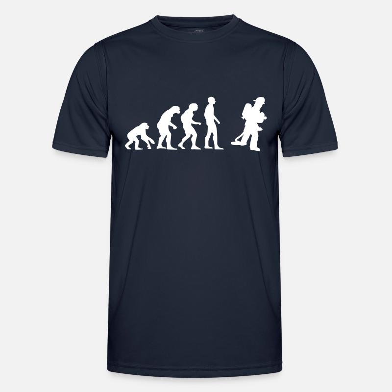 firefighter evolution - Men's Functional T-Shirt - navy