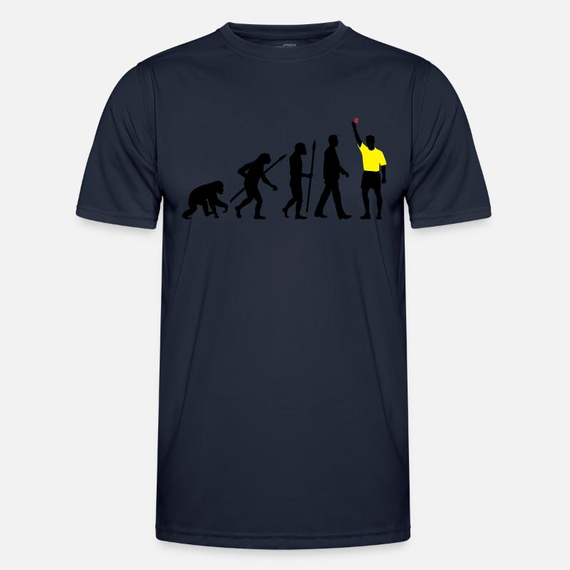 Evolution Schiedsrichter - Männer Funktions-T-Shirt - Navy