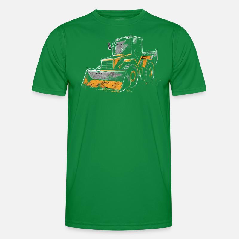 Skid steer loader enthusiasts Men's Functional T-Shirt
