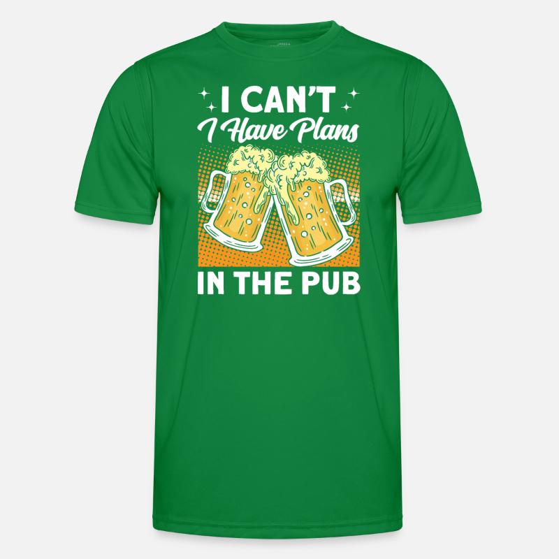 Crawled Pub Crawl Alcohol Drinking Men's Functional T-Shirt