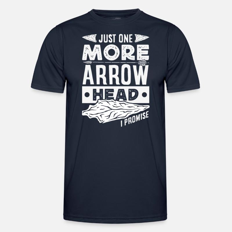 Arrowhead Hunter Archery Arrowhead - Men's Functional T-Shirt - navy