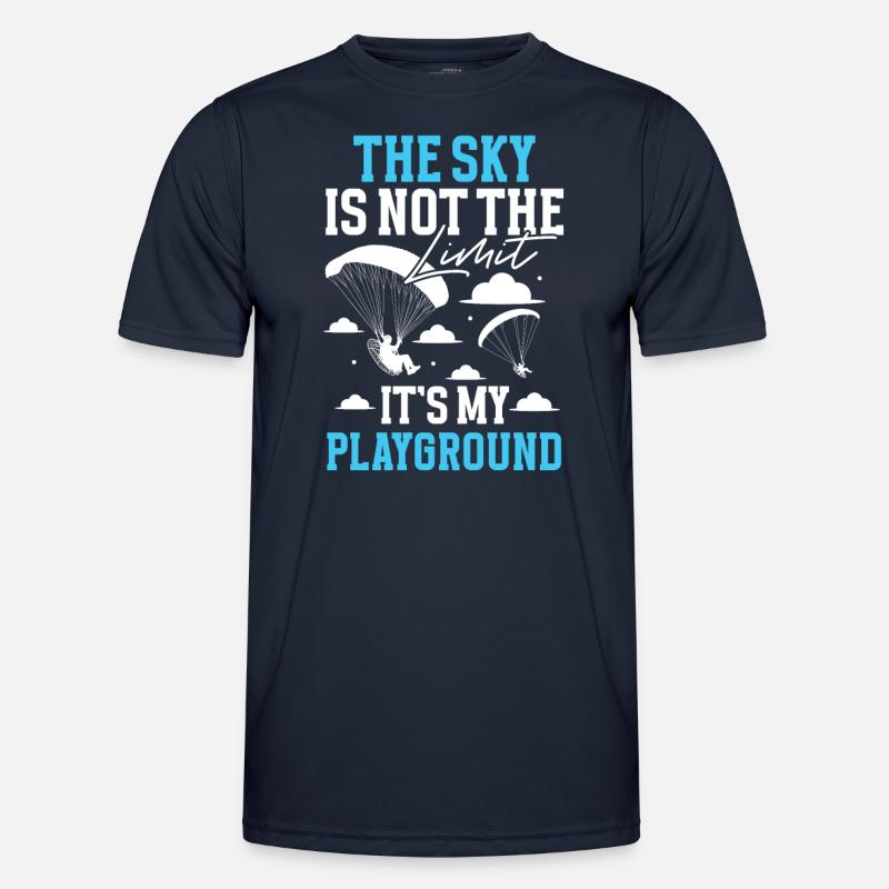 Paramotoring paramotoring - Men's Functional T-Shirt - navy