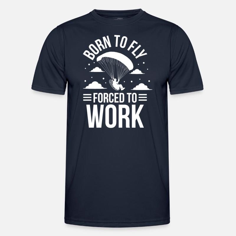 Paramotoring paramotoring - Men's Functional T-Shirt - navy