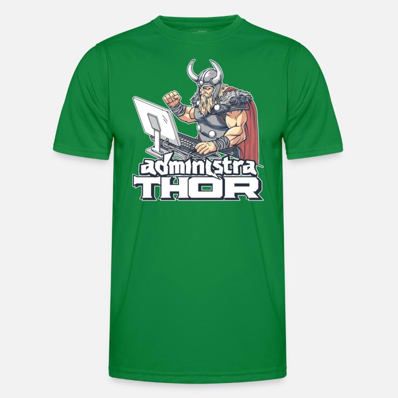 Viking Databaseadministra-thor Nerdy T-shirt sport Homme