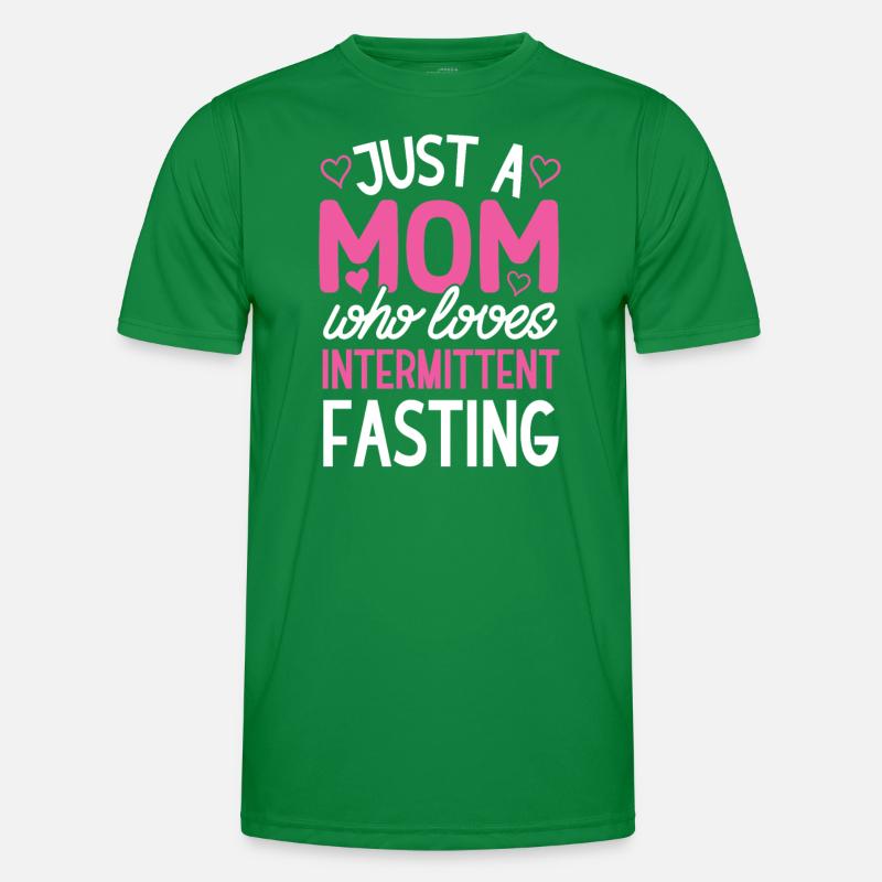 Jeûne intermittent Perte de poids T-shirt sport Homme