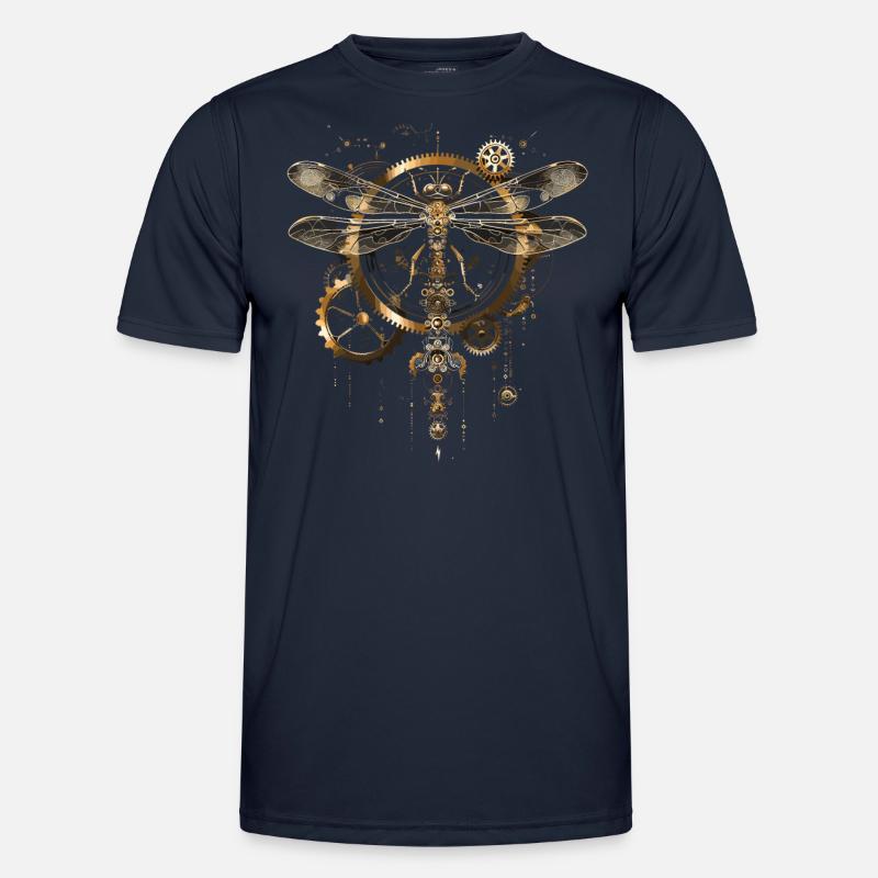 Libellule steampunk T-shirt sport Homme