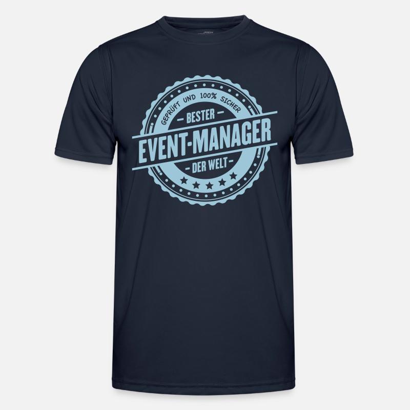 Bester Event-Manager Männer Funktions-T-Shirt