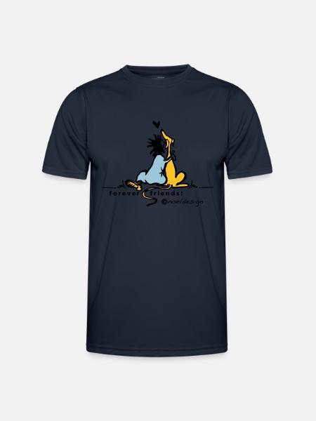 forever friends - Men's Functional T-Shirt - navy