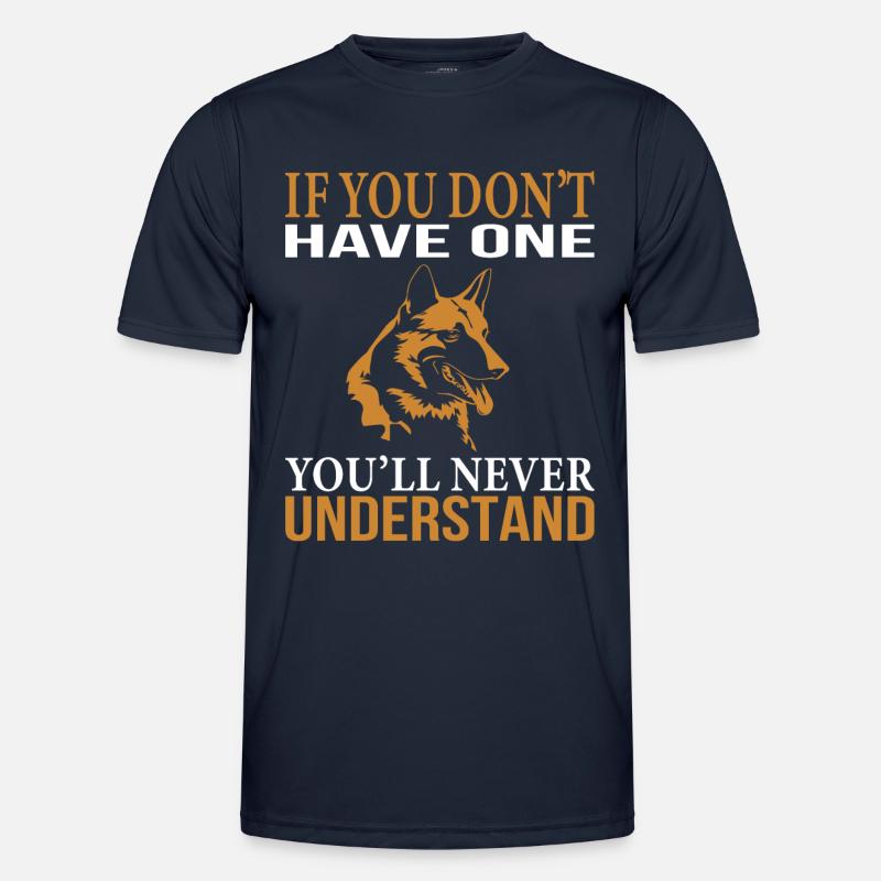 German Shepherd Men's Functional T-Shirt