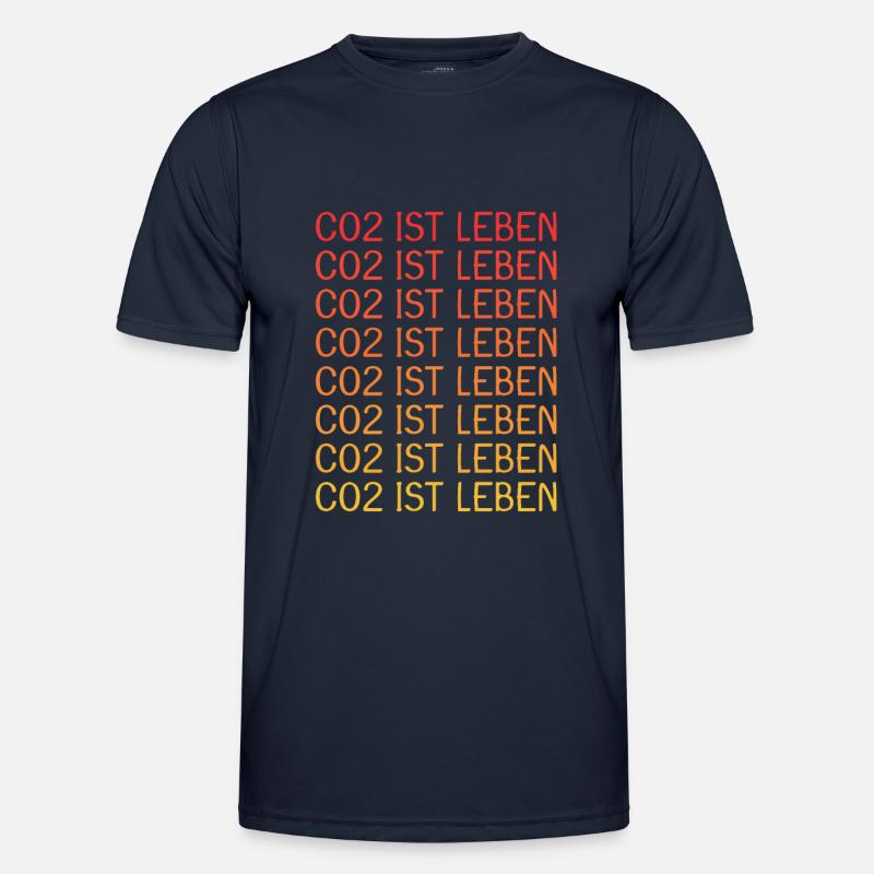 CO2 ist Leben Männer Funktions-T-Shirt