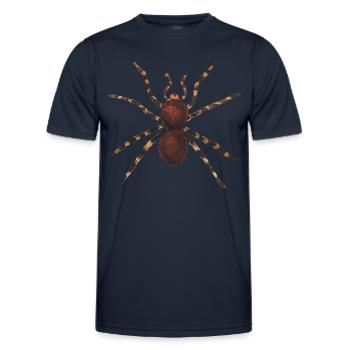 Spinne Insekt Ekelig Giftig Geschenkidee - Männer Funktions-T-Shirt - Navy - Vorne - AI Model Male 178 dark (178cm)