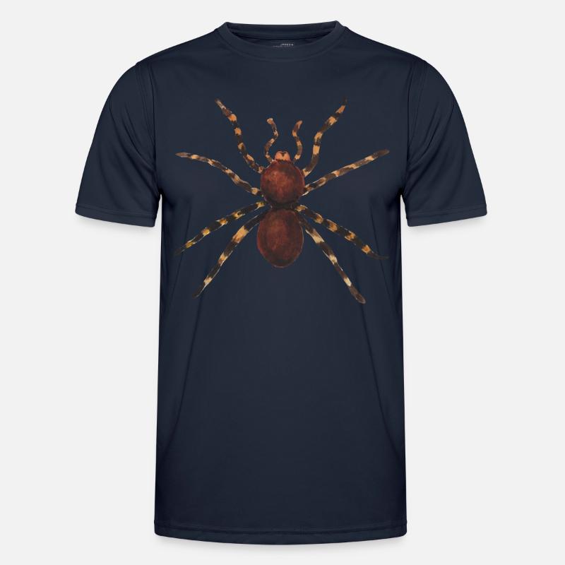 Spider Insect Disgusting Poisonous Gift Idea Men's Functional T-Shirt