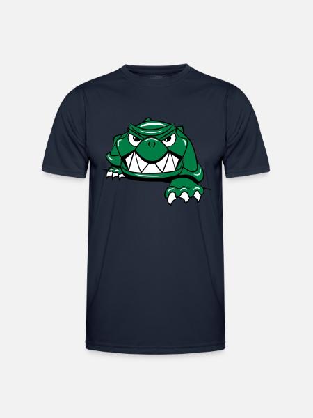 Turtle horror - Men's Functional T-Shirt - navy