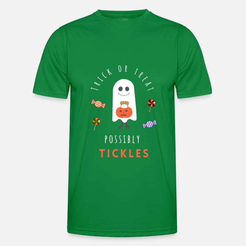 Süßigkeiten oder Streiche, evtl. Kitzeln Männer Funktions-T-Shirt