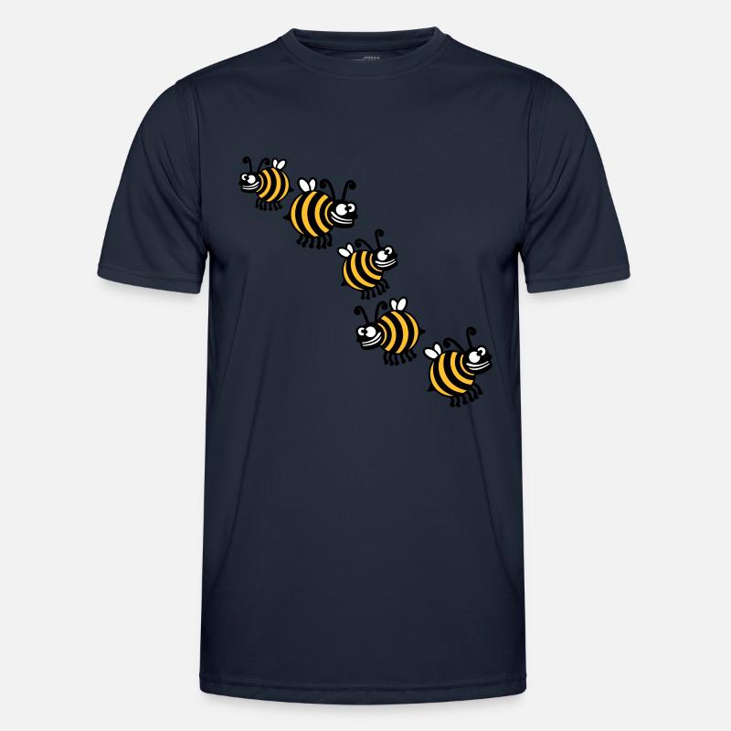 Thick crazy bees Men's Functional T-Shirt