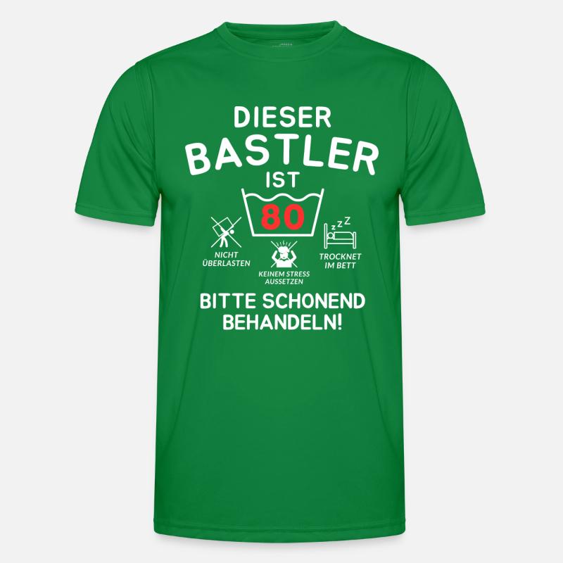 This hobbyist is 80. Men's Functional T-Shirt