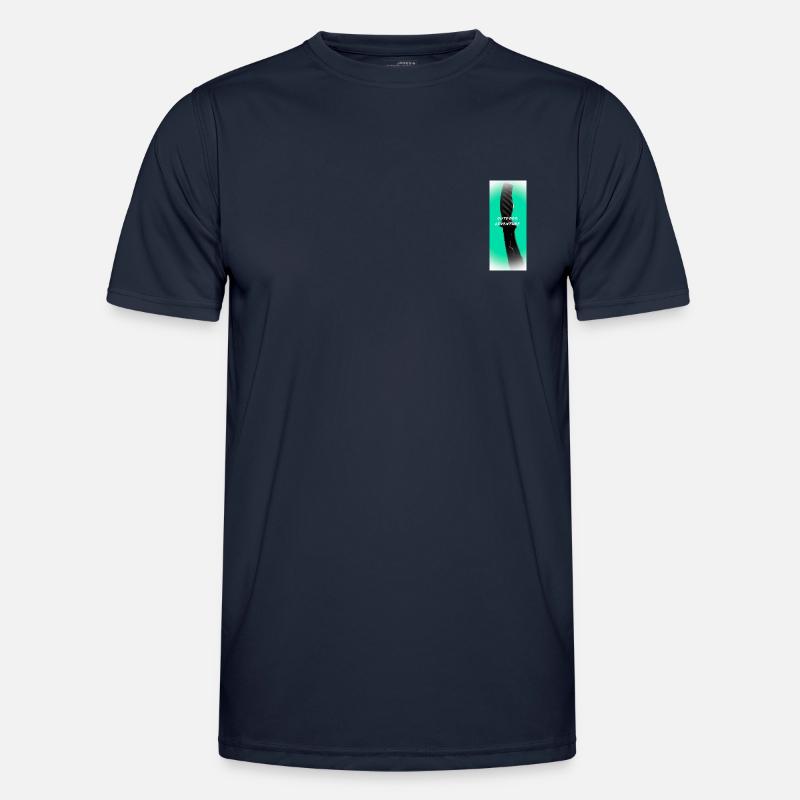 DDF7B951 00CF 47CD AAE4 3D6BD94BA1C8 - Männer Funktions-T-Shirt - Navy