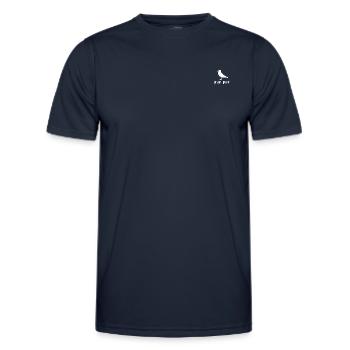 Bird fait Piip Piip - T-shirt sport Homme - bleu marine - Devant - AI Model Male 178 dark (178cm)