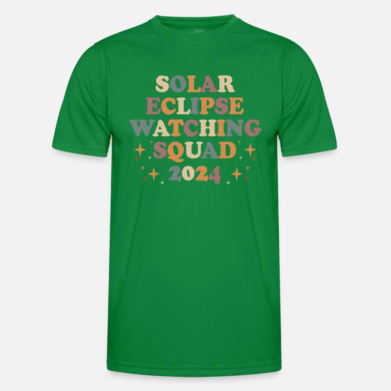 Solar Eclipse 2024 Men's Functional T-Shirt