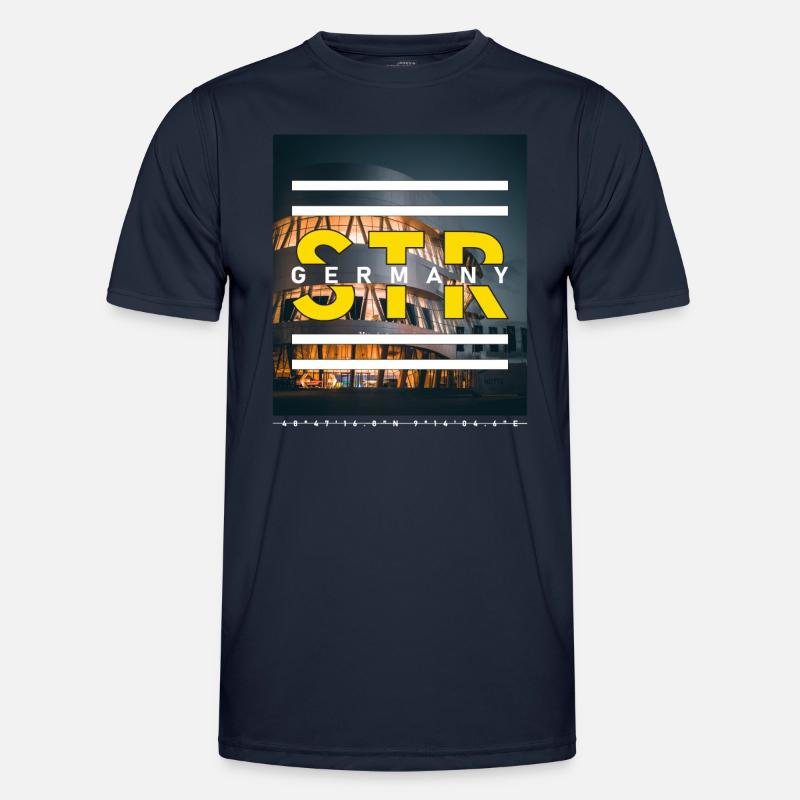 Stuttgart STR Allemagne - Musée T-shirt sport Homme