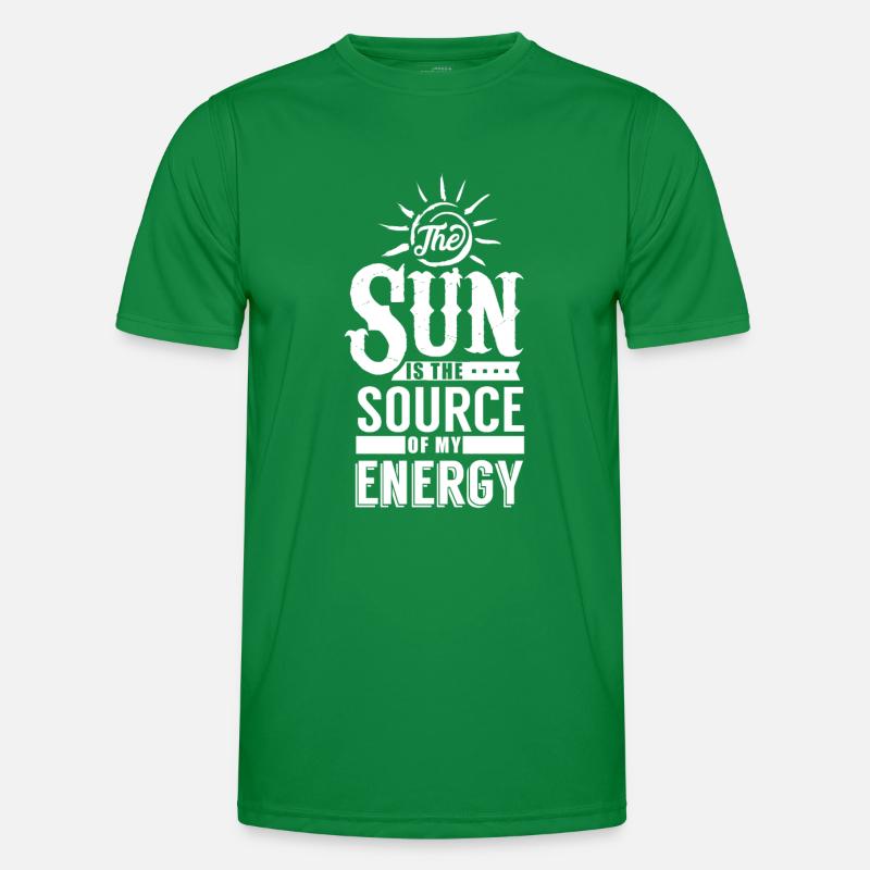 solar power Men's Functional T-Shirt