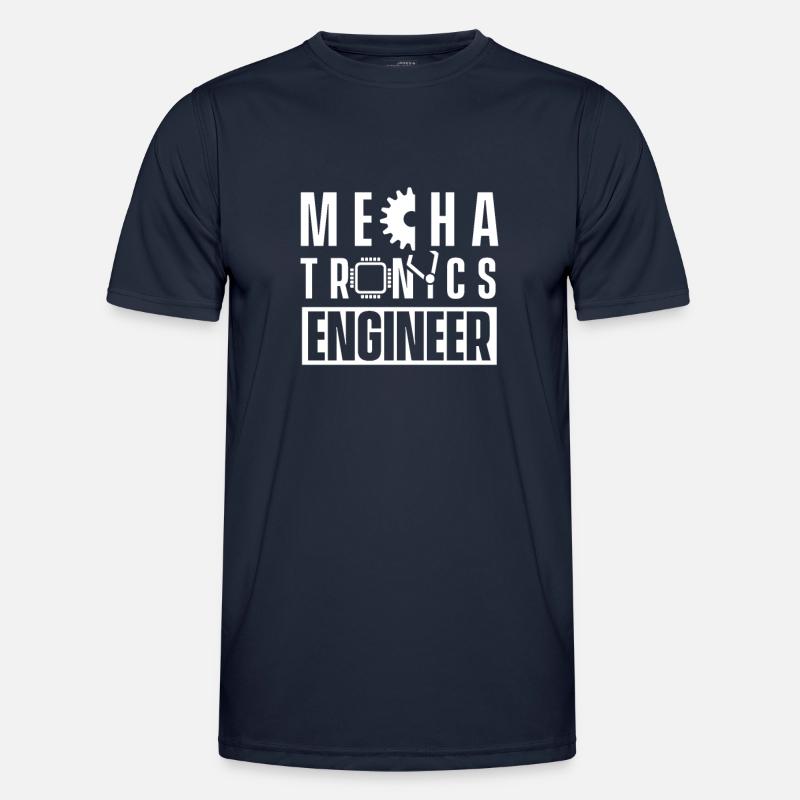 Team Mechatronics Mechanics Mechatronics Engineer - Men's Functional T-Shirt - navy