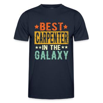 Best Craftsman ever Craftsman Gift - Men's Functional T-Shirt - navy - Front - AI Model Male 178 dark (178cm)