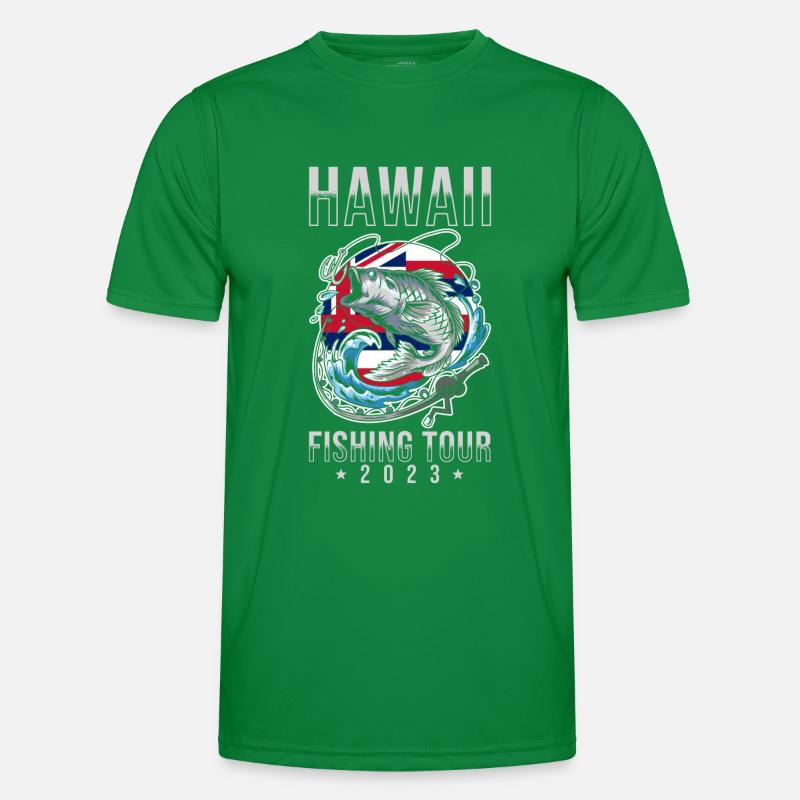 Excursion de pêche à Hawaï 2023 T-shirt sport Homme