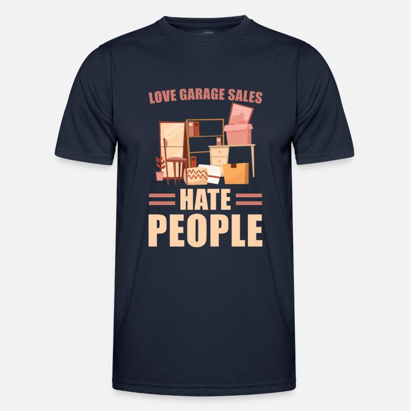Slogan de vente de garage T-shirt sport Homme