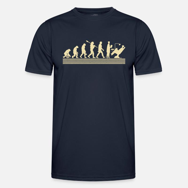 Dentist evolution - Men's Functional T-Shirt - navy