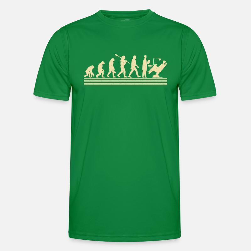 Zahnarzt-evolution Männer Funktions-T-Shirt