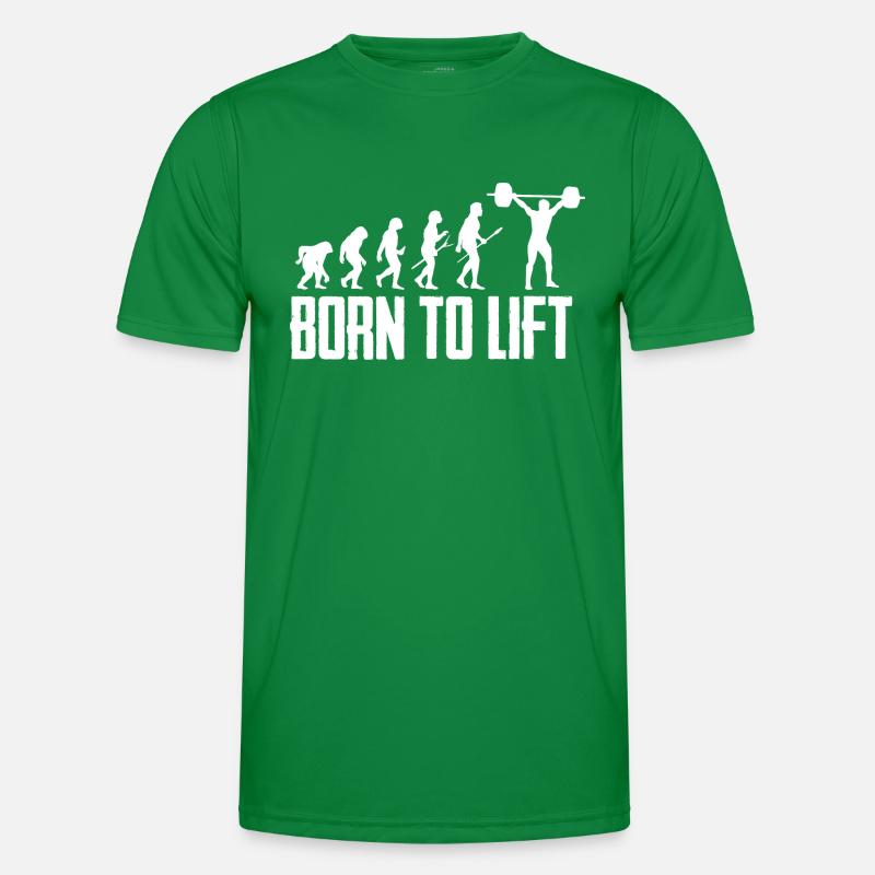 Fitness Lifting Evolution Männer Funktions-T-Shirt