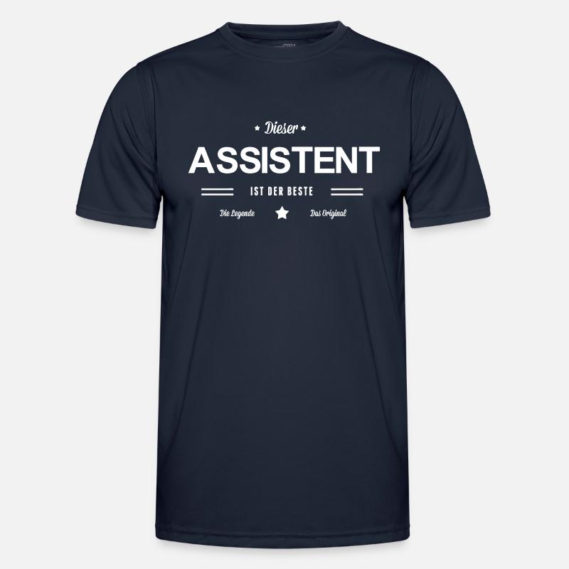 Bester Assistent Männer Funktions-T-Shirt