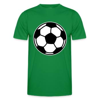soccer football ball - Männer Funktions-T-Shirt - Kelly Green - Vorne - AI Model Male 178 dark (178cm)