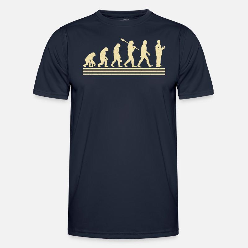 Pharmacist evolution - Men's Functional T-Shirt - navy