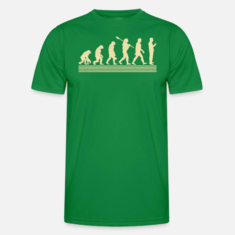 Evolution Des Übersetzers Männer Funktions-T-Shirt