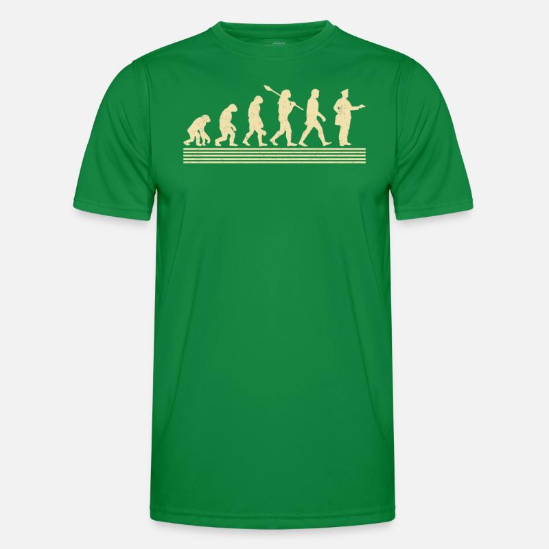 Postman-evolution Männer Funktions-T-Shirt