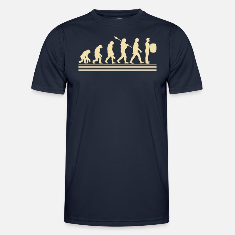 Winzer-evolution - Männer Funktions-T-Shirt - Navy