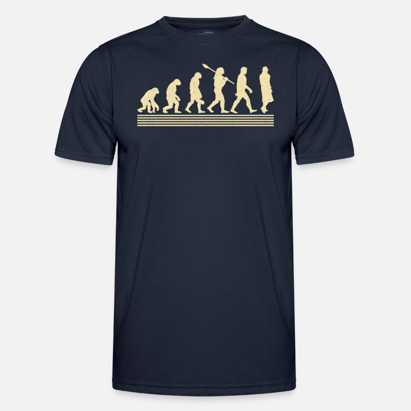 Mortician evolution - Men's Functional T-Shirt - navy