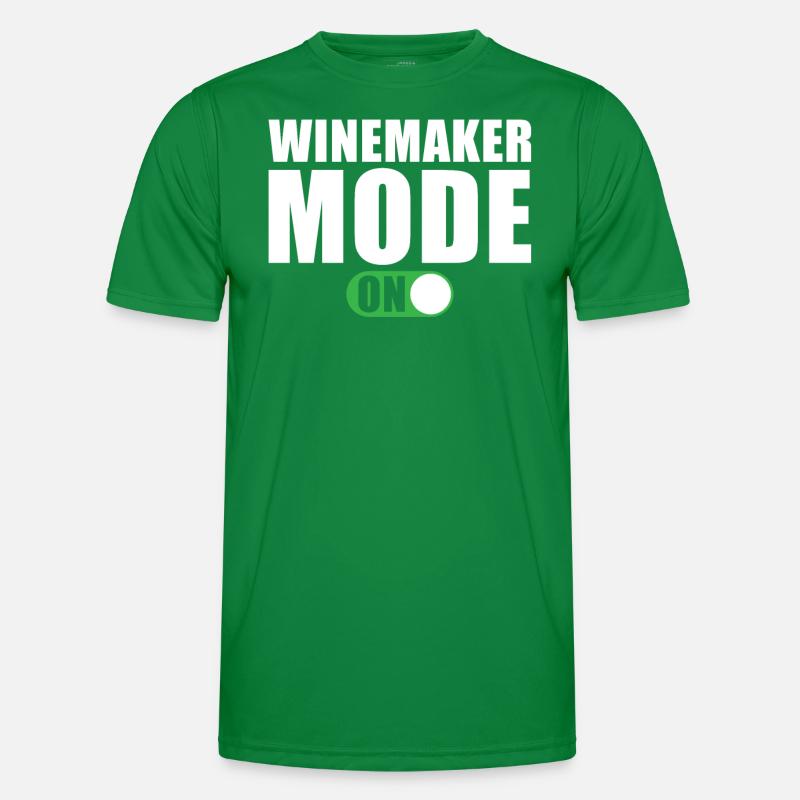 Winzer modus Ein Männer Funktions-T-Shirt
