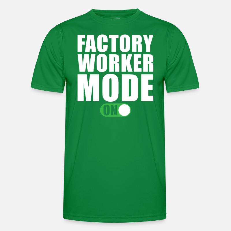 Fabrikarbeiter modus Ein Männer Funktions-T-Shirt