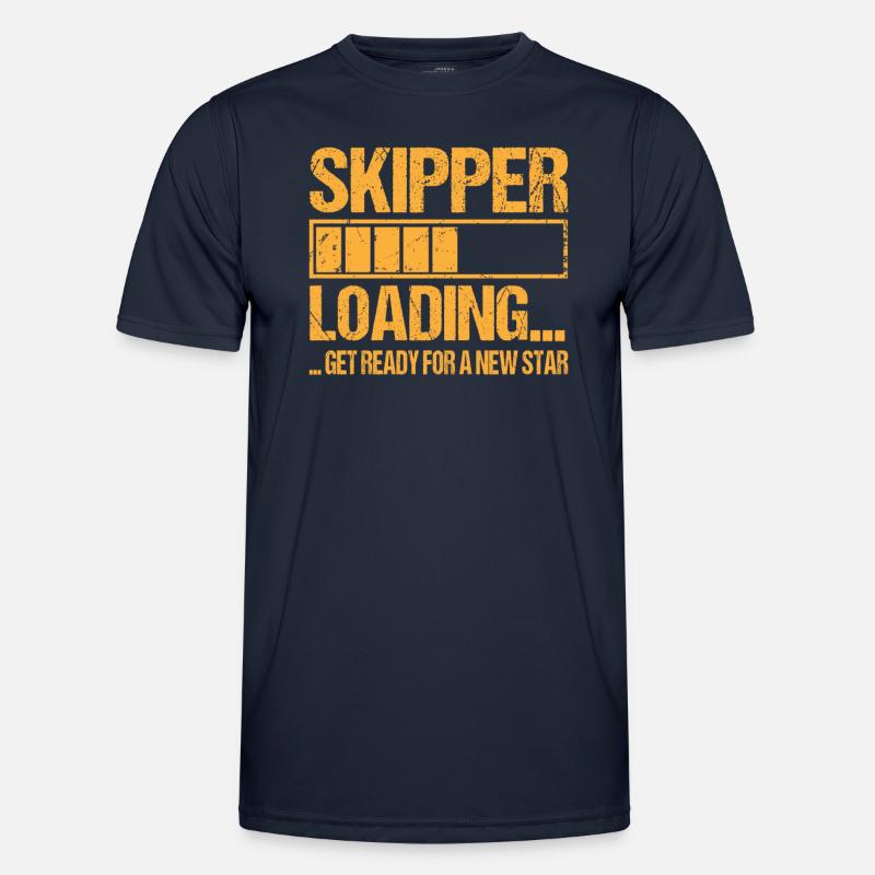 Skipper loading Skipper Ausbildung - Männer Funktions-T-Shirt - Navy