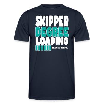 Skipper invites training - Men's Functional T-Shirt - navy - Front - AI Model Male 178 dark (178cm)