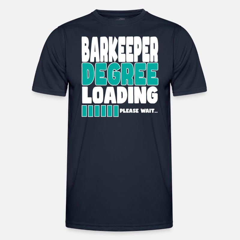 Bartender invites training - Men's Functional T-Shirt - navy