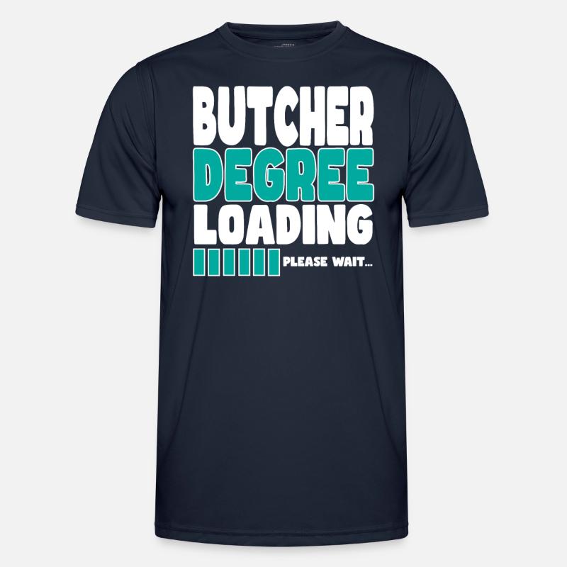 Metzger invites training - Men's Functional T-Shirt - navy