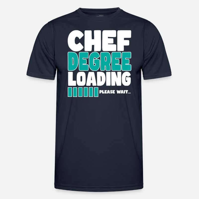 Chef invites training - Men's Functional T-Shirt - navy