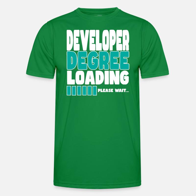 Software developer loads training Men's Functional T-Shirt
