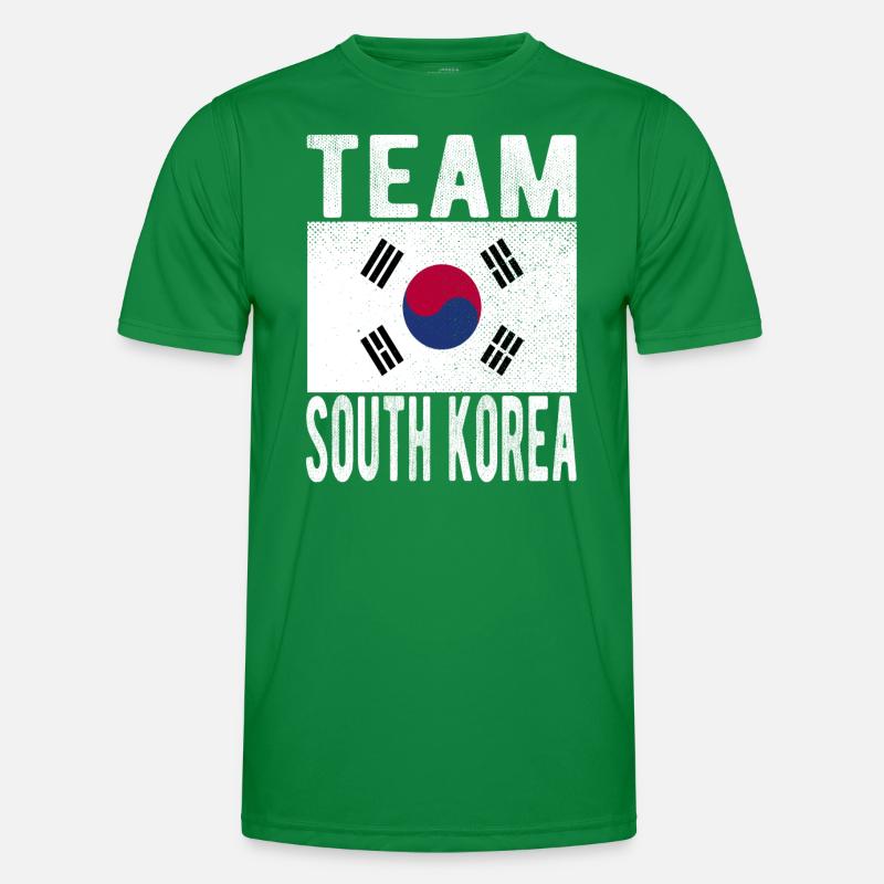 Drapeau de la Corée du Sud T-shirt sport Homme