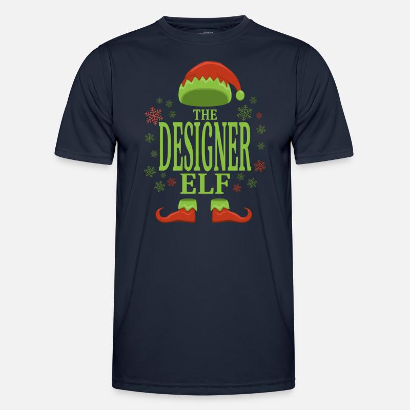 Designer Elfe de Noël T-shirt sport Homme